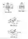 Fig. 18 - Artificial cervical and lumbar discs, disc plate insertion gun for performing sequential single plate intervertebral implantation enabling symmetric bi-disc plate alignment for interplate mobile core placement