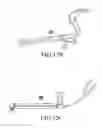 Fig. 35 - Artificial cervical and lumbar discs, disc plate insertion gun for performing sequential single plate intervertebral implantation enabling symmetric bi-disc plate alignment for interplate mobile core placement