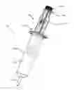 Fig. 01 - Medication crushing, grinding, and administering syringe and method of use
