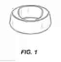 Fig. 02 - Lozenge dosage form having a disintegrative tablet portion and a candy glass shell portion