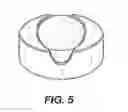 Fig. 06 - Lozenge dosage form having a disintegrative tablet portion and a candy glass shell portion
