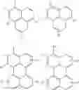 Fig. 27 - Substituted benzo[4,5]imidazo[1,2-a]phenanthro[9,10-c][1,8]naphthyridines, benzo[4,5]imidazo[1,2-a]phenanthro[9,10-c][1,5]naphthyridines and dibenzo[f,h]benzo[4,5]imidazo[2,1-a]pyrazino[2,3-c]isoquinolines as thermally assisted delayed fluorescent materials