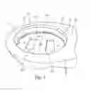 Fig. 08 - Toilet with vitreous china flush engine and polymeric outer structure