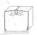 Fig. 01 - Tension support system for motorized fan