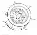 Fig. 01 - Effluent gas inlet assembly for radiant burner