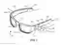 Fig. 02 - Eyeglasses with integrated magnetic clip