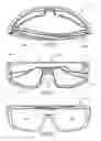 Fig. 06 - Eyeglasses with integrated magnetic clip