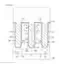 Fig. 23 - Trench-type insulated gate semiconductor device including an emitter trench and an overlapped floating region