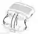 Fig. 01 - Lockable fitting structure for an electric air-purifying respirator of an auto-darkening welding helmet