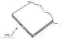 Fig. 01 - Battery electrode plate reinforcement mat having improved wettability characteristics and methods of use therefor