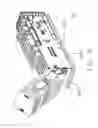Fig. 32 - Electrical connector assembly equipped with heat pipe and additional heat sink