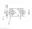 Fig. 03 - Resonant virtual supply booster for synchronous logic circuits and other circuits with use of on-chip integrated magnetic inductor