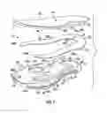 Fig. 02 - Article of footwear with a midsole assembly having a perimeter bladder element, a method of manufacturing and a mold assembly for same