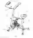 Fig. 02 - Exercise bicycle with a desk plate
