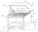 Fig. 01 - Express barbeque with offset heat distributor and method of using same
