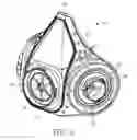 Fig. 04 - Unitary respirator with molded thermoset elastomeric elements