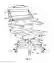 Fig. 09 - Exercise chair utilizing an adjustable resistance band system