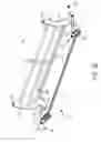 Fig. 07 - Releasable grid bars for a cotton cleaner