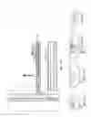 Fig. 40 - Combination forced entry resistant sash lock and tilt latch, also functioning as a window opening control device