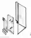 Fig. 11 - Garage door (drop down) breeze screen
