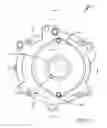 Fig. 02 - Spring applied, hydraulically released brake with manual override