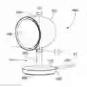 Fig. 01 - Stand assembly for an electronic device providing multiple degrees of freedom and built-in cables
