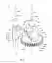 Fig. 07 - Switch mechanism, geared motor and damper device