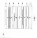 Fig. 47 - Method of manufacturing an integrated fan-out package having fan-out redistribution layer (RDL) to accommodate electrical connectors