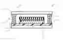 Fig. 01 - Display device having dam with plate-shaped fillers