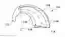Fig. 01 - Hearing aid device unit along a single curved axis