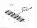Fig. 08 - Method of supplying electrical power from rigid printed circuit board to another rigid printed circuit board in rigid-flex printed circuit board array