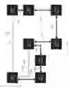 Fig. 41 - Method of supplying electrical power from rigid printed circuit board to another rigid printed circuit board in rigid-flex printed circuit board array