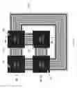 Fig. 66 - Method of supplying electrical power from rigid printed circuit board to another rigid printed circuit board in rigid-flex printed circuit board array