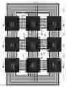 Fig. 76 - Method of supplying electrical power from rigid printed circuit board to another rigid printed circuit board in rigid-flex printed circuit board array