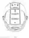 Fig. 10 - HELMET WITH FLOATING SHELL PLATES