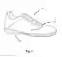 Fig. 02 - Force mitigating athletic shoe