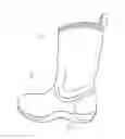 Fig. 01 - HEAT-RESISTANT WATERPROOF BREATHABLE MATERIAL AND BREATHABLE WATERPROOF VULCANIZED RUBBER SHOE