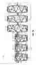 Fig. 14 - Pocketed spring assembly comprising strings of springs with tabs