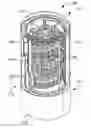 Fig. 01 - Beverage dispenser having at least one tilted and gravity assisted rotating tray