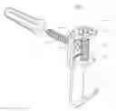 Fig. 01 - ADJUSTABLE WALL HOOK