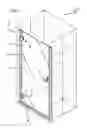 Fig. 02 - Hinged wall profile door