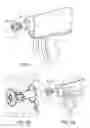Fig. 02 - Mechanical gun-type circumcision device with glans protection system for safe cutting and cauterization of the foreskin