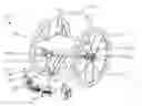 Fig. 01 - Kneeling wheelchair frame