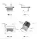 Fig. 05 - Sample collection kit including removable stopper
