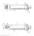 Fig. 06 - Syringe tip with fluid wicking drip flanges