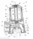 Fig. 02 - Rotary vessel with a spigot having axially projecting fingers