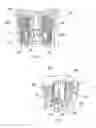 Fig. 06 - Rotary vessel with a spigot having a non-circular outer circumferential cross-section forming an axial movement limiting engagement with a housing closure member