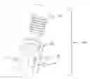 Fig. 01 - Adjustable hood-stop for a motor vehicle