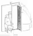 Fig. 05 - Flight deck barrier door, aircraft comprising flight deck barrier door, and method of using flight deck barrier door