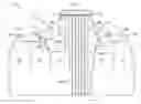 Fig. 01 - Class divider for an aircraft passenger cabin